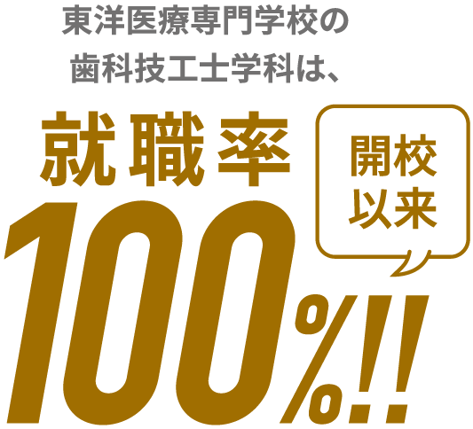 就職率100%