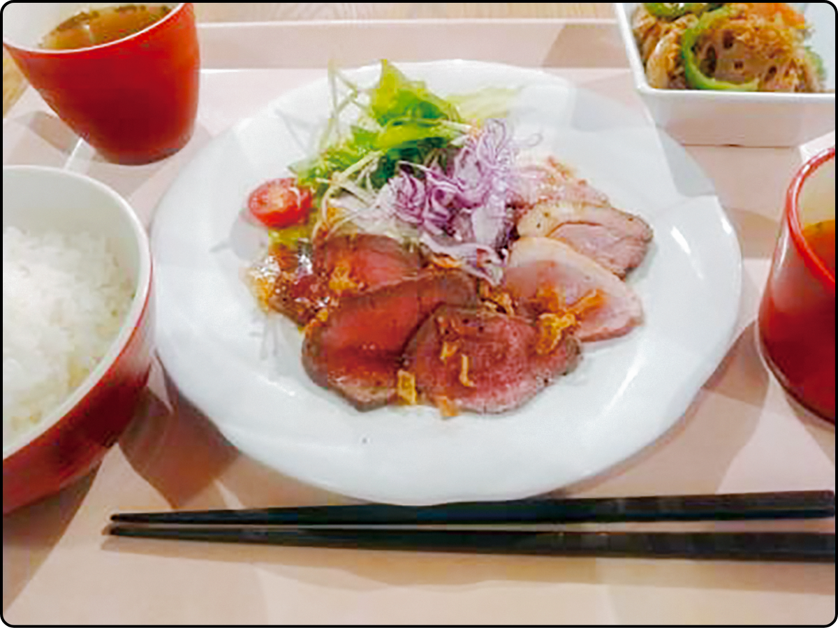 寮の食事も最高！