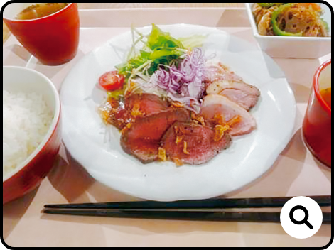 寮の食事も最高！