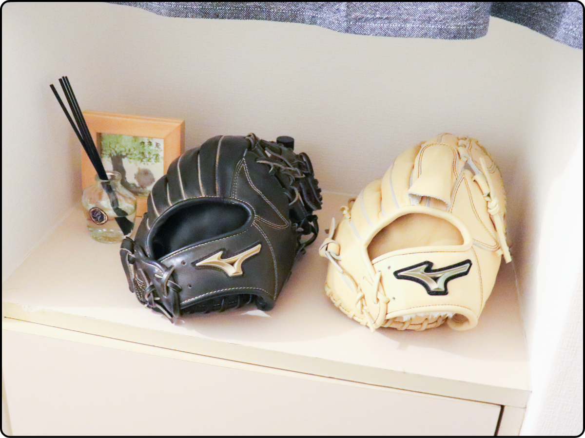 休みの日にはクラスメイトと野球！