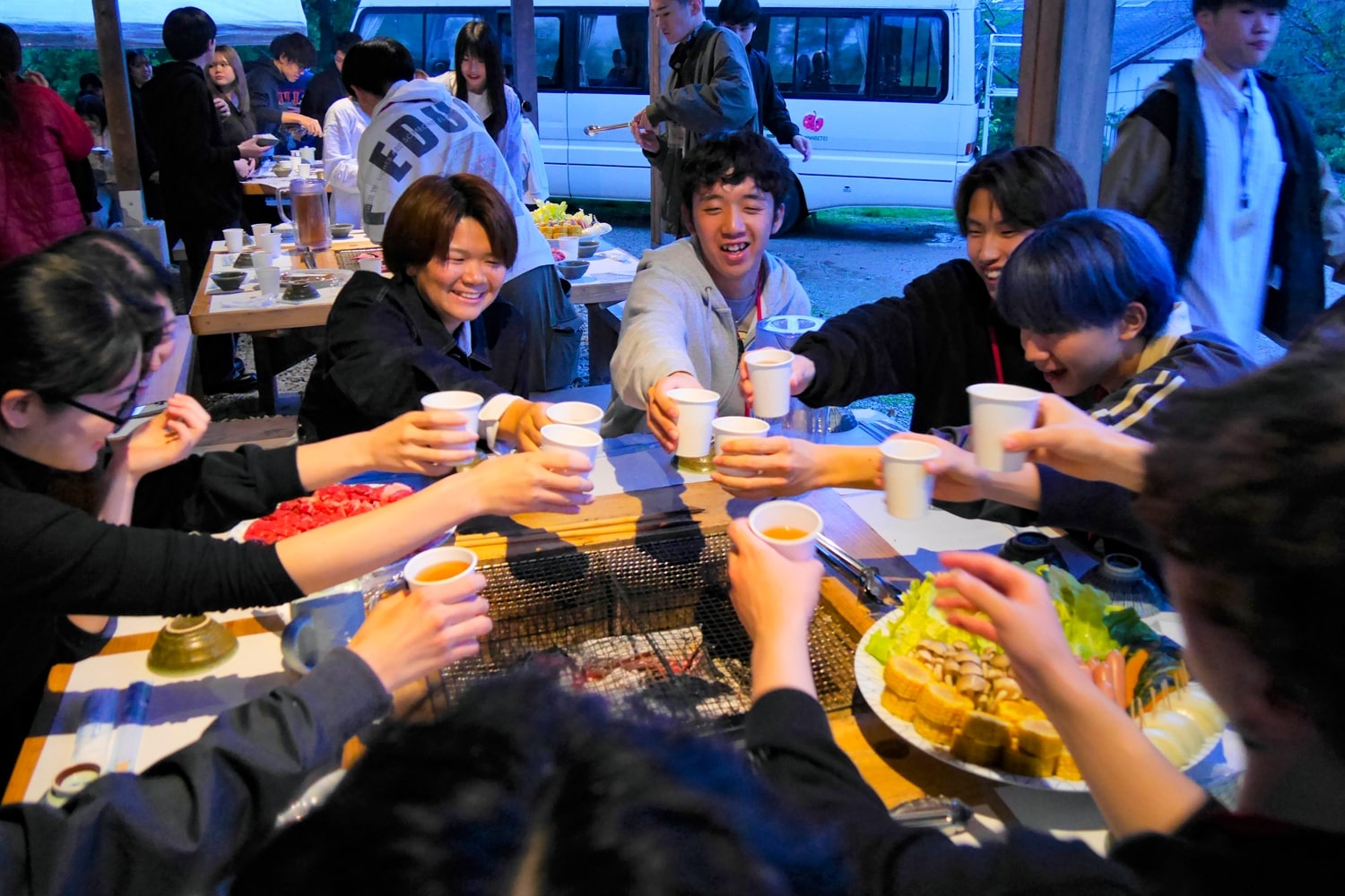 学外オリエンテーション バーベキュー