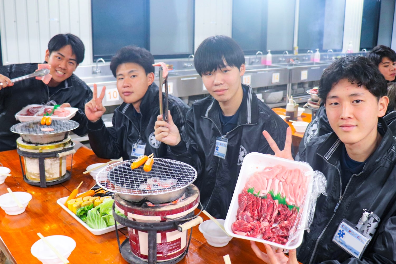 学外オリエンテーション バーベキュー