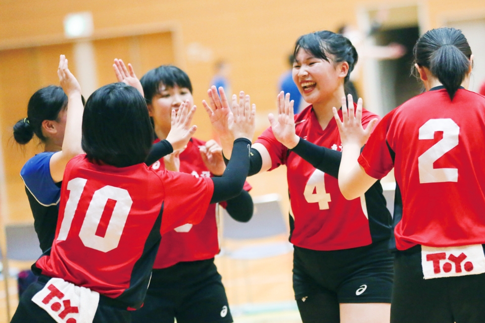 女子バレーボール部
