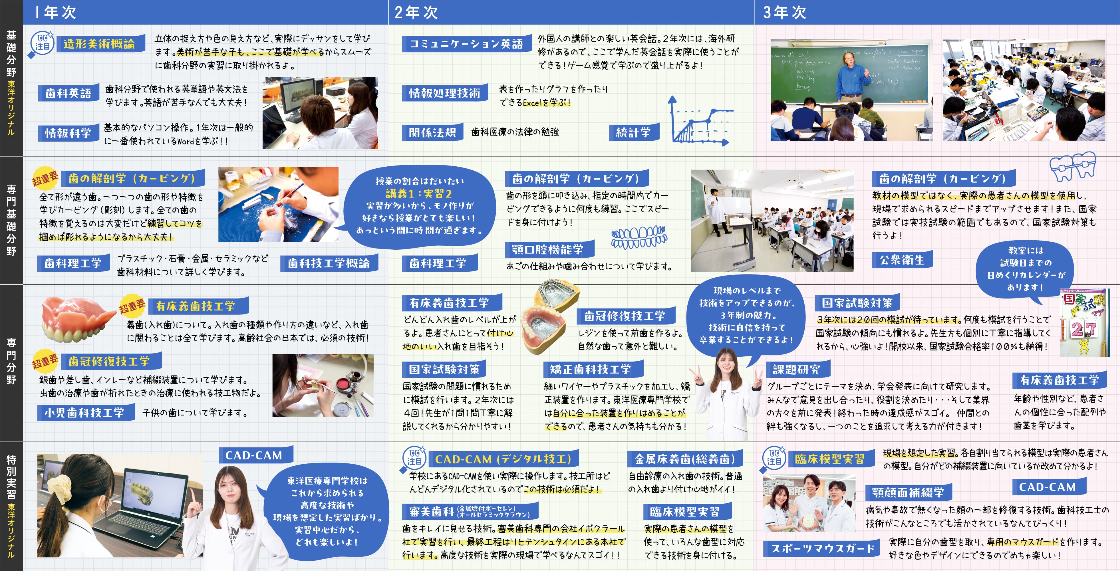 カリキュラム内容