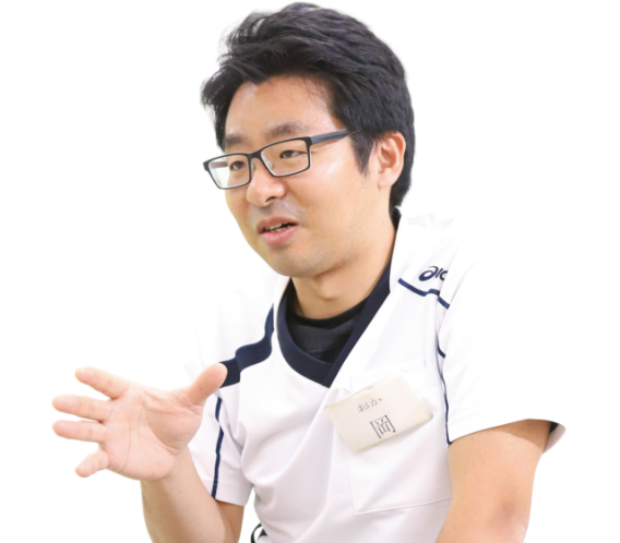 こう整形外科 リハビリ室主任／柔道整復師　岡 和臣 さん