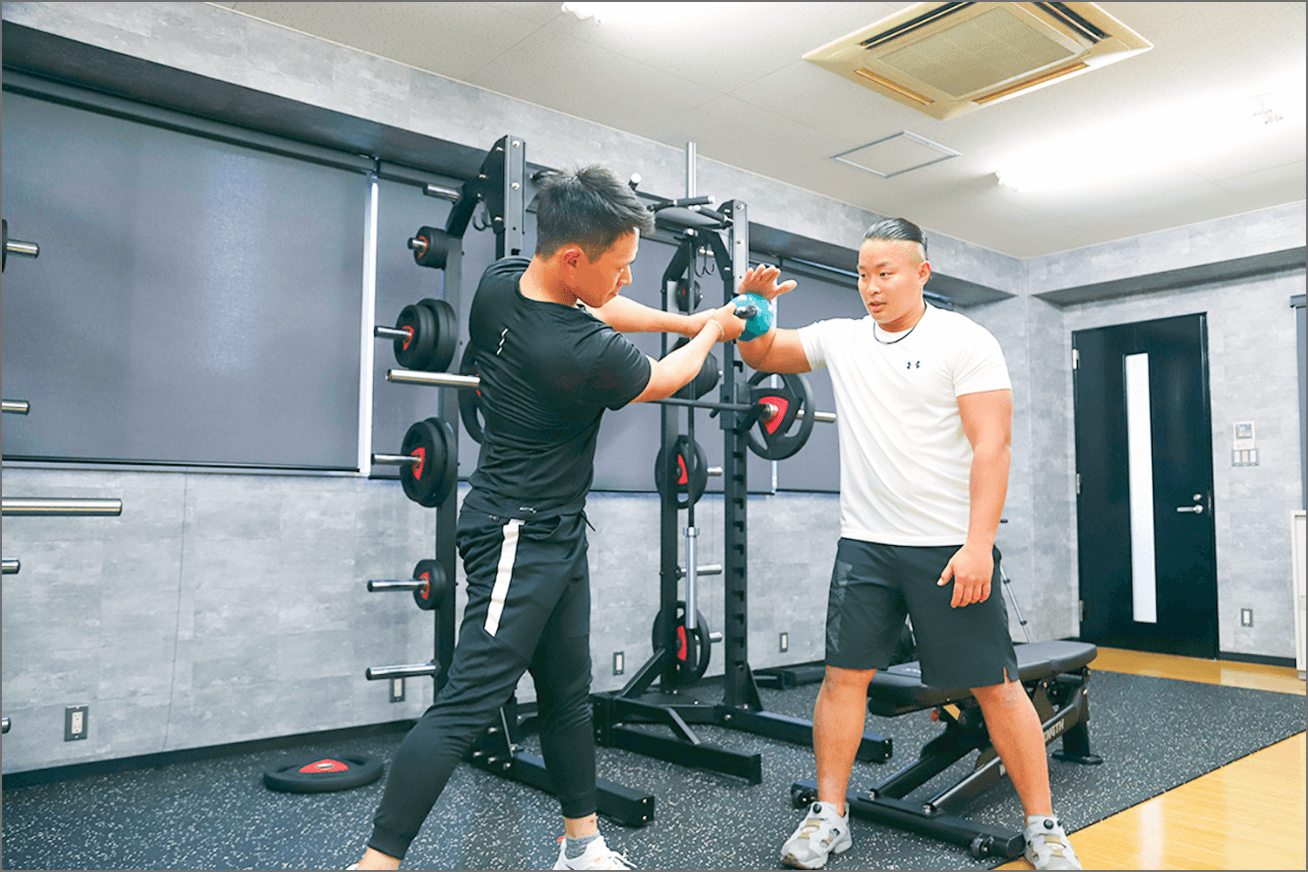 3F 柔道整復師学科 トレーニングルーム
