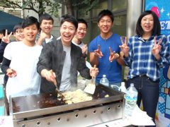 模擬店といえば焼きそば！おいしそ～