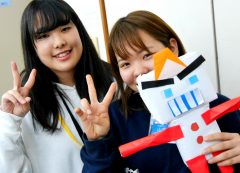 手作りのロボット！かわいい！