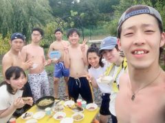 海だけでなく、川でも楽しくBBQ！