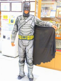 少々体が重めのバットマン。