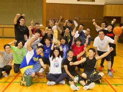 球技大会 クラスメイトとの集合写真！