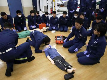 夜間部 実習 救急救命士学科