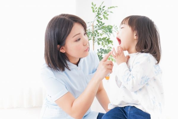 歯の状態をチェック