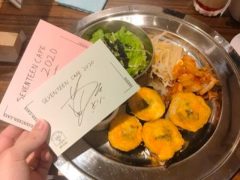 お気に入りのカフェで押し活♪