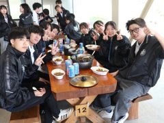 自分たちで1から作ったカレーは格別！