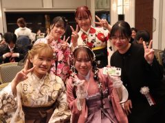 一緒に走りぬいた先生とのベストショット!