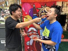 はい、あ~ん（笑）