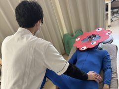 ミャクミャクもリラックス中（笑）