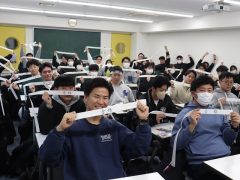 先生直筆の心がこもったはちまきです！