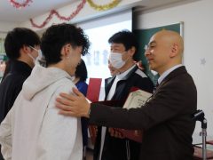 3年間よく頑張ったね！！