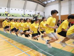 息を合わせてジャンプ！