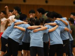 心をひとつに・・・目指せ勝利！