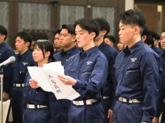 学生を代表して…