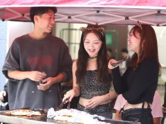 ピザ焼けてる～？？