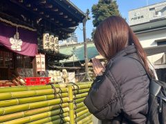 鍼灸師学科は先生が合格祈願に行ってきました！