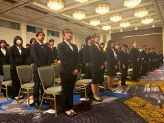 礼儀作法もバッチリ✨