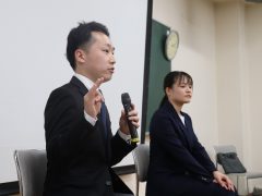 卒業生が質問に答えてくれます