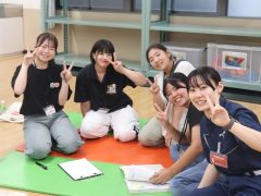 女子チームも仲良しに★