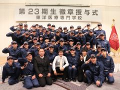 徽章授与式でクラスメイトとの絆がより一層深まりました！