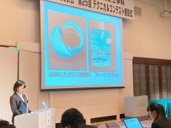 発表資料も学生たちが作成しました！