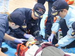 救急救命の腕の見せ所！