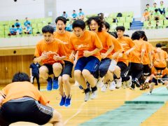 大白熱の大縄跳び！